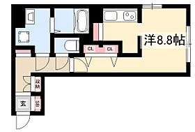 WELL COURT KANDA  ｜ 愛知県名古屋市千種区神田町30-12-2（賃貸マンション1R・4階・27.74㎡） その2