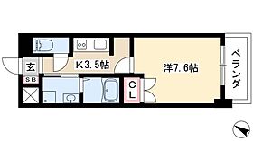 メゾンドガスパール名駅  ｜ 愛知県名古屋市中村区則武2丁目7-17（賃貸マンション1K・3階・28.60㎡） その2