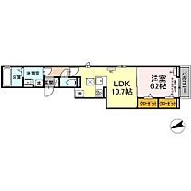 プルミエ  ｜ 愛知県名古屋市中村区野上町35-1（賃貸アパート1LDK・1階・42.91㎡） その2