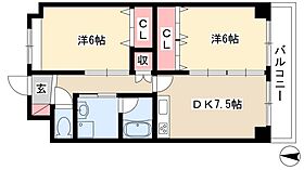 アメニティ八田  ｜ 愛知県名古屋市中川区八田町702（賃貸マンション2DK・1階・48.95㎡） その2