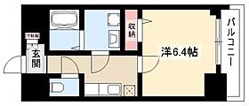 エスリード名古屋STATION　WEST  ｜ 愛知県名古屋市中村区中島町1丁目101（賃貸マンション1K・8階・25.56㎡） その2