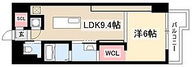 SK BUILDING-901  ｜ 愛知県名古屋市中村区佐古前町9-3(仮番地)（賃貸マンション1LDK・7階・40.42㎡） その2