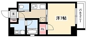 NNS121  ｜ 愛知県名古屋市西区則武新町3丁目1-69（賃貸マンション1K・9階・26.71㎡） その2