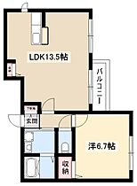 シェソワ332  ｜ 愛知県名古屋市中村区稲葉地本通3丁目32（賃貸アパート1LDK・3階・48.15㎡） その2