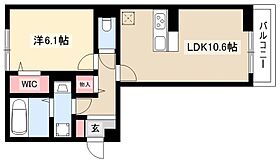 D-room名駅 B棟  ｜ 愛知県名古屋市中村区太閤1丁目16-2-2（賃貸アパート1LDK・1階・42.93㎡） その2