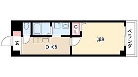 リバージュＡ  ｜ 愛知県名古屋市中川区宮脇町1丁目14（賃貸マンション1DK・2階・30.90㎡） その2