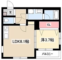 MOVE中村公園  ｜ 愛知県名古屋市中村区元中村町1丁目99-13（賃貸アパート1LDK・1階・31.27㎡） その2