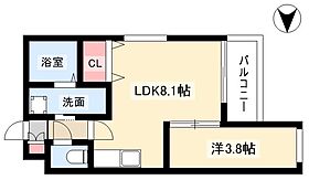 MOVE本陣PREMIO  ｜ 愛知県名古屋市中村区松原町5丁目55（賃貸アパート1LDK・2階・29.45㎡） その2