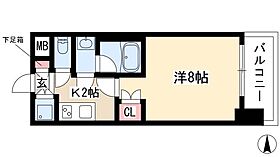 シエルブルー栄  ｜ 愛知県名古屋市中区栄4丁目3-7（賃貸マンション1K・7階・24.89㎡） その2