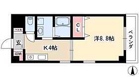 マ・メゾン・リヴェール  ｜ 愛知県名古屋市中村区森末町4丁目100（賃貸マンション1K・4階・31.15㎡） その2