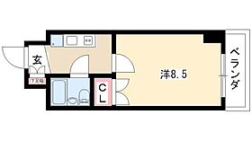 レジディア鶴舞  ｜ 愛知県名古屋市中区千代田3丁目3-8（賃貸マンション1K・8階・24.19㎡） その2