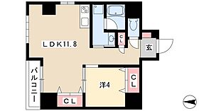 レジデンシア栄南  ｜ 愛知県名古屋市中区栄5丁目4-2（賃貸マンション1LDK・7階・41.17㎡） その2