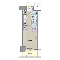 パルティール名西  ｜ 愛知県名古屋市西区枇杷島2丁目15-11（賃貸マンション1K・13階・28.85㎡） その2