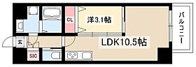 アンジュ栄  ｜ 愛知県名古屋市中区新栄1丁目3-24（賃貸マンション1LDK・3階・35.34㎡） その2