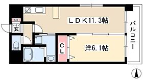 maison I No.3  ｜ 愛知県名古屋市中区新栄1丁目28-22（賃貸マンション1LDK・4階・40.94㎡） その2