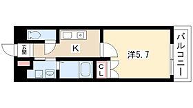 メゾン名北  ｜ 愛知県名古屋市北区下飯田町2丁目27-1（賃貸マンション1K・3階・24.08㎡） その2