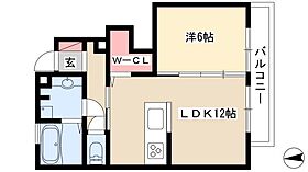 ボン・ファブール  ｜ 愛知県名古屋市西区香呑町4丁目21（賃貸アパート1LDK・1階・45.33㎡） その2