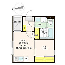 ルーチェテラス水切町  ｜ 愛知県名古屋市北区水切町5丁目74番1、74番2(仮)（賃貸アパート1DK・1階・25.95㎡） その2