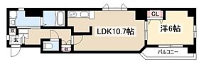 AHマンション泉  ｜ 愛知県名古屋市東区泉3丁目6-5（賃貸マンション1LDK・6階・45.37㎡） その2