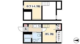 コンフォート上高畑  ｜ 愛知県名古屋市中川区上高畑1丁目10（賃貸アパート1K・2階・20.68㎡） その2