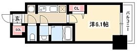 ディアレイシャス浅間町III  ｜ 愛知県名古屋市西区花の木1丁目16-15（賃貸マンション1K・3階・22.80㎡） その2