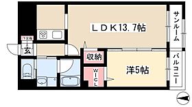 あいさきがけ  ｜ 愛知県名古屋市東区泉1丁目8-5（賃貸マンション1LDK・4階・47.45㎡） その2