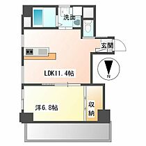 サン・サカエビル  ｜ 愛知県名古屋市中区栄1丁目24-40（賃貸マンション1LDK・4階・45.28㎡） その2