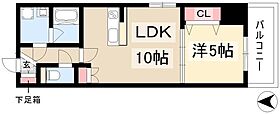 インセンス名駅  ｜ 愛知県名古屋市西区那古野2丁目23-12（賃貸マンション1LDK・7階・41.33㎡） その2