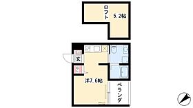 Haus Ruhe高畑  ｜ 愛知県名古屋市中川区中郷2丁目154（賃貸アパート1R・2階・18.17㎡） その2