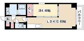 GRANDUKE松原cuore  ｜ 愛知県名古屋市中区松原2丁目5-22（賃貸マンション1LDK・2階・42.90㎡） その2