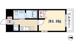 ラ・ヴィ・アン・ローズ  ｜ 愛知県名古屋市西区新道2丁目1-6（賃貸マンション1K・10階・23.17㎡） その2