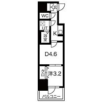 メイクスWアート上前津V  ｜ 愛知県名古屋市中区橘2丁目2-22（賃貸マンション1DK・7階・27.01㎡） その2