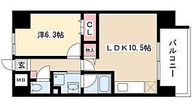 ファインコート  ｜ 愛知県名古屋市中川区尾頭橋3丁目9-21（賃貸マンション1LDK・8階・42.23㎡） その2