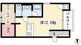 コレクション城西South  ｜ 愛知県名古屋市西区城西2丁目1909-2（賃貸アパート1R・2階・38.92㎡） その2