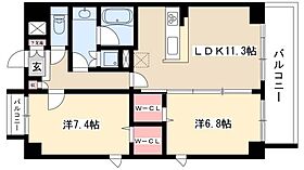 モラリエ金山  ｜ 愛知県名古屋市中区正木4丁目6-1（賃貸マンション2LDK・5階・60.75㎡） その2