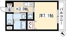 ＴＲＵＳＴＹ千種南  ｜ 愛知県名古屋市中区新栄3丁目19-17（賃貸マンション1K・2階・24.44㎡） その2