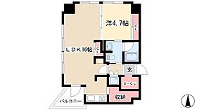 YZ　mahoroba  ｜ 愛知県名古屋市中区富士見町4-12（賃貸マンション1LDK・6階・50.28㎡） その2