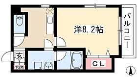 カーサ千種A  ｜ 愛知県名古屋市千種区松軒2丁目9-19（賃貸マンション1K・4階・31.00㎡） その2