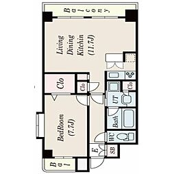 ラドーニ清水 11階/-