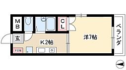 サンシティー稲上 2階