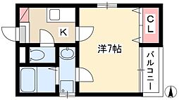 クレフラスト大杉町B棟 2階