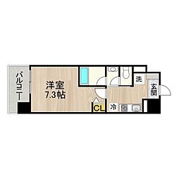 CITY　SPIRE名古屋本陣 4階1Kの間取り