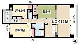 ファミール庄内通 7階