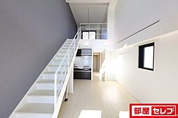 NEO JAPANESQUE 出来町 10階1LDKのリビング/ダイニング