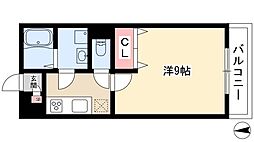 サンライズ亀島 3階/-