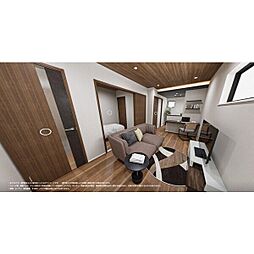 I’ll be清水白壁 3階1LDKのリビング/ダイニング