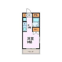 日動千代田ビル 1Kの間取図画像