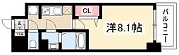 ファスティーナ志賀本通 1Kの間取図画像
