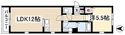 グランフォーレ名古屋 1LDKの間取図画像
