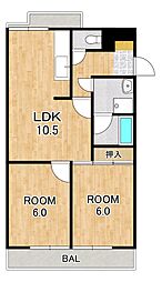 レイティー西大津1号館 3階